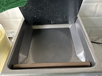 Vacuümmachine , henkelman, mini jumbo , grijs / chroom, 2023 - afbeelding 6 van  8