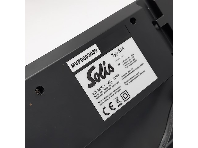 Vacuümmachine, solis, 574 - afbeelding 8 van  8