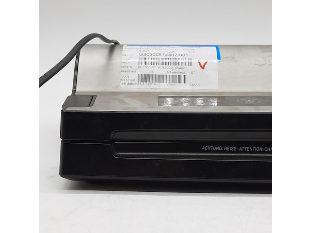 Vacuümmachine, solis, 575 - afbeelding 4 van  8