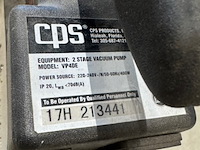 Vacuümpomp met manometer set cps, vp4de - afbeelding 2 van  5