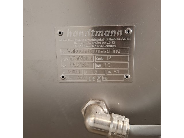 Vacuumvulmachine handtmann vf608plus, bouwjaar 2021, handtmann, vf608 plus, 2021 - afbeelding 16 van  24