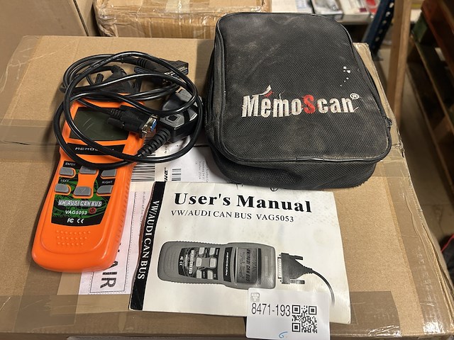 Vag scanner voor audi, skoda, & seat memoscan, vag 5053 - afbeelding 1 van  4