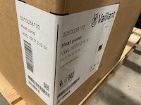 Vaillant - arotherm pure - vwl 107/7.2 is s1 - hydraulische module - afbeelding 2 van  2