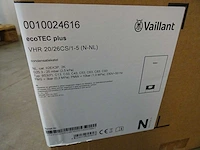 Vaillant - ecotec plus vhr 20/26cs/1-5 - combi cv-ketel - afbeelding 3 van  3
