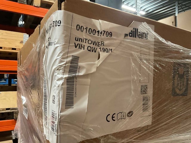 Vaillant - unitower - vih qw 190/1 e standaard - hydraulische warmtepomp binnen-unit - afbeelding 3 van  3