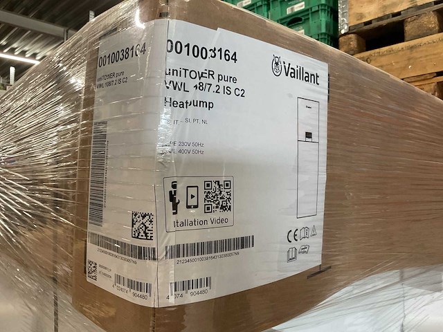 Vaillant - unitower - vwl 108/7.7 is c2 - warmtepomp - afbeelding 2 van  2