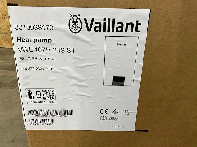 Vaillant 10038170 arotherm pure vwl 107/7.2 is s1 hydraulische module excl. naverwarmer - afbeelding 4 van  8