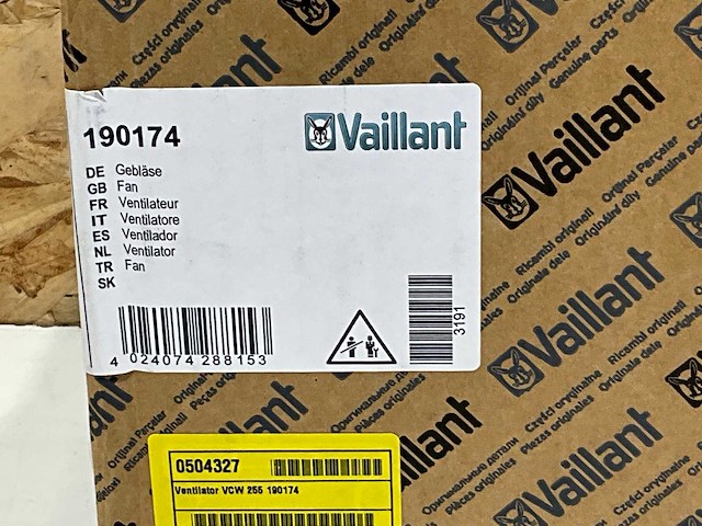 Vaillant 190174 ventilator - afbeelding 6 van  6