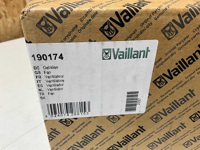 Vaillant 190174 ventilator - afbeelding 5 van  5