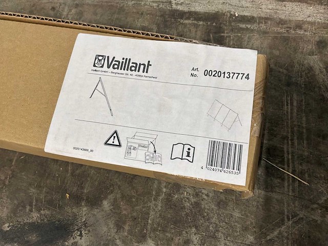 Vaillant a-frame platdak v/2 vfk - afbeelding 3 van  3
