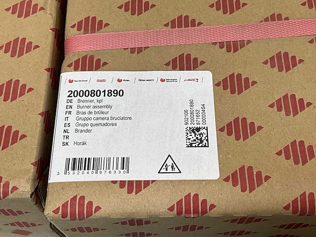 Vaillant awb 2000801890 brander 24vr (2x) - afbeelding 5 van  6
