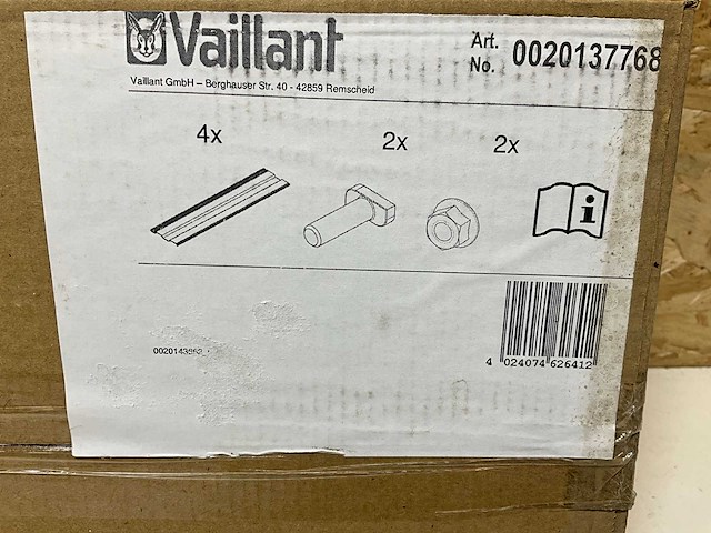 Vaillant ballastplaat a-frame/2 vfk (4x) - afbeelding 3 van  3
