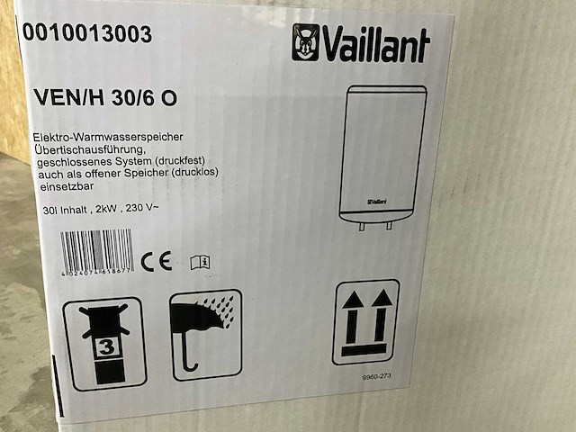 Vaillant boiler 30 liter 2kw - afbeelding 5 van  5