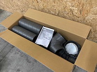 Vaillant dubbele aansluitset 90° 160mm - afbeelding 4 van  6