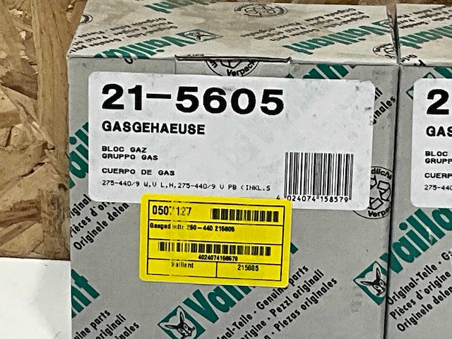 Vaillant gasgedeelte 250-440 215605 (2x) - afbeelding 4 van  4