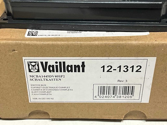 Vaillant / honeywell schakelkast cpl 18-22 (na 2000) - afbeelding 7 van  7