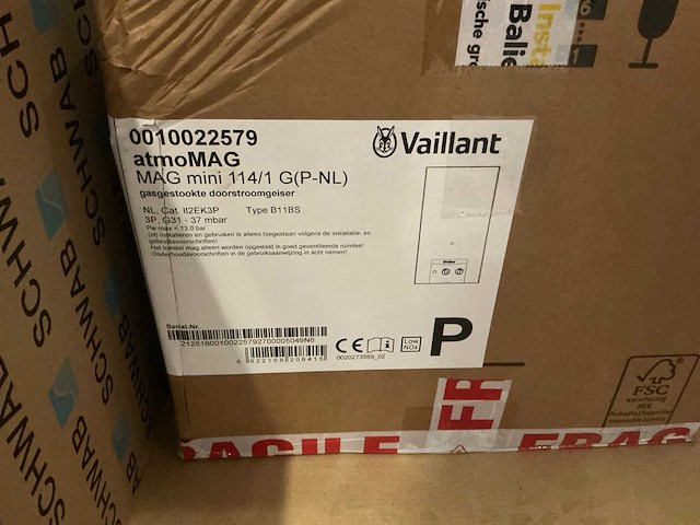 Vaillant mag mini 114/1 g(p-nl) doorstroomgeiser - afbeelding 3 van  3