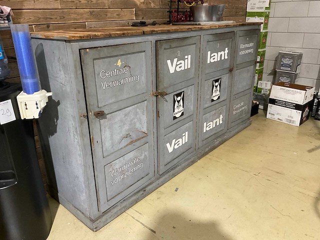 Vaillant nostalgische kist met lades - afbeelding 2 van  4