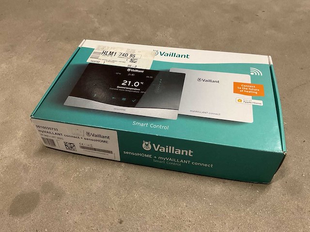 Vaillant sensohome + myvaillant connect digitale thermostaat met wi-fi gateway - afbeelding 2 van  2