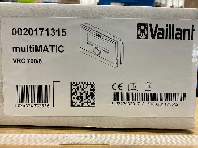Vaillant thermostaat (2x) - afbeelding 2 van  3