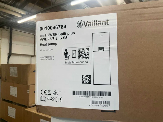 Vaillant unitower split plus vwl 78/8.2 is s2 warmtepomp - afbeelding 6 van  11