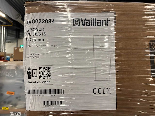 Vaillant unitower vwl 58/5 is warmtepomp - afbeelding 3 van  4