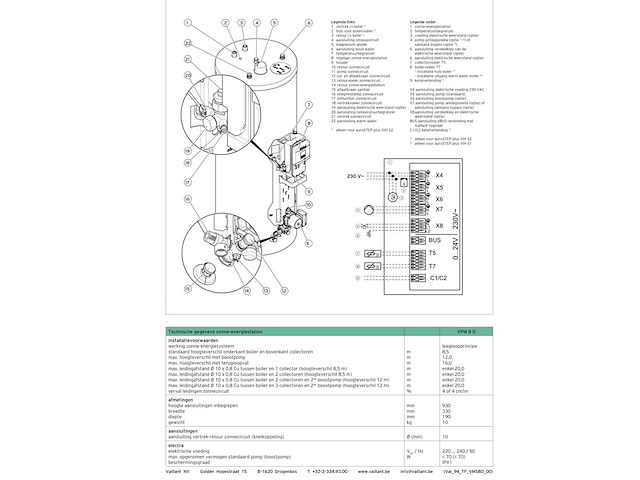 Vaillant vms 8d terugloopmodule - afbeelding 3 van  7
