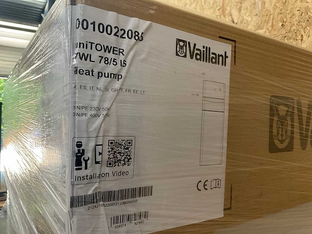Vaillant warmtepomp l/w split unitower vwl 78/5 is mb3 - afbeelding 4 van  8