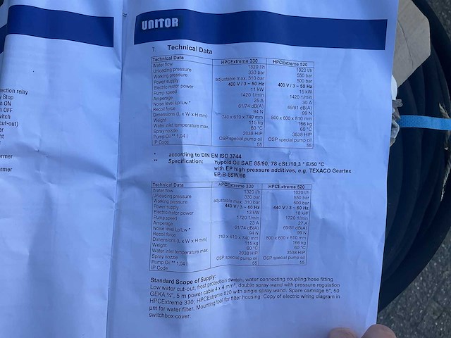 Vaitor - 2017 - hpc extreme 520 - hogedrukreiniger - afbeelding 14 van  21