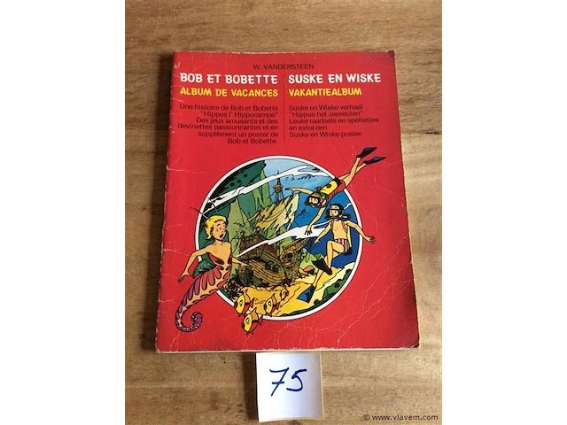 Vakantiealbum: suske en wiske tweetalig - afbeelding 1 van  5