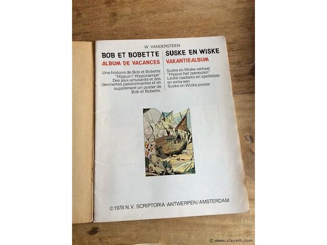 Vakantiealbum: suske en wiske tweetalig - afbeelding 2 van  5