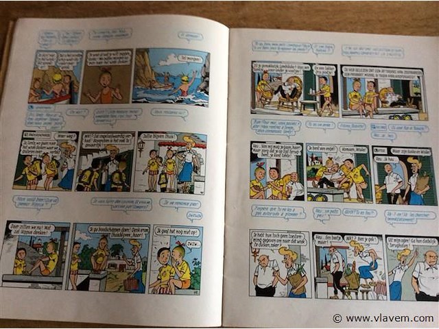 Vakantiealbum: suske en wiske tweetalig - afbeelding 3 van  5