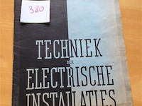Vakblad " techniek der electriche installaties " 1930. - afbeelding 1 van  4