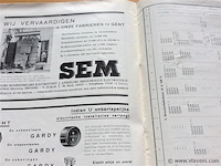 Vakblad " techniek der electriche installaties " 1930. - afbeelding 3 van  4