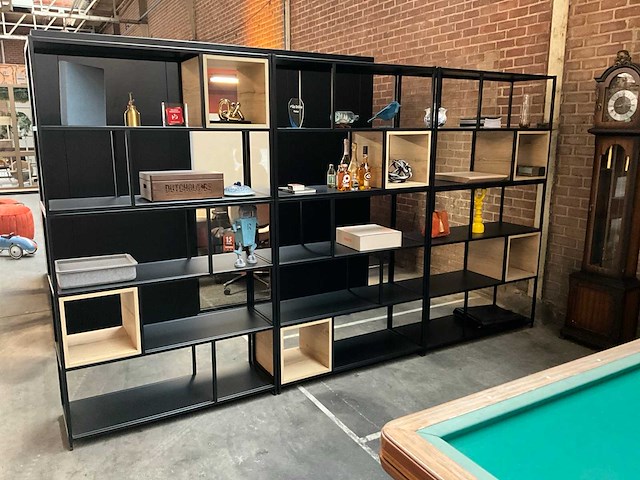 Vakkenkast 120x43x205cm (3x) - afbeelding 1 van  5