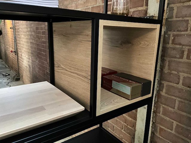 Vakkenkast 120x43x205cm (3x) - afbeelding 4 van  5