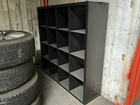 Vakkenkast 148x148cm (2x)