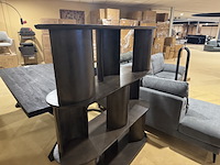 Vakkenkast, donkerbruin - afbeelding 3 van  6