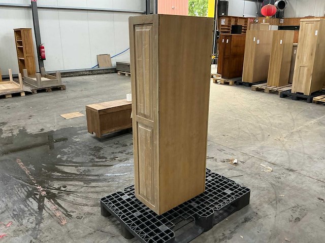 Vakkenkast eiken 156,6x56x35cm - afbeelding 4 van  4