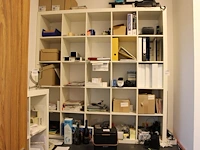 Vakkenkast ikea. afmeting 149 x 39 x 149 cm. exclusief inhoud