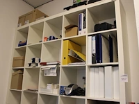 Vakkenkast ikea. afmeting 149 x 39 x 149 cm. exclusief inhoud - afbeelding 2 van  3