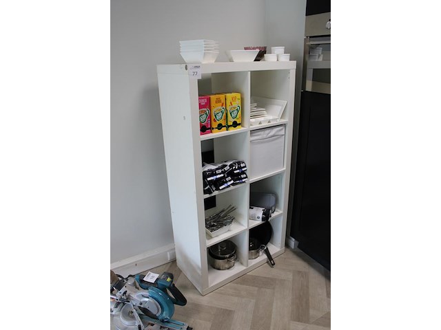 Vakkenkast ikea. afmeting 79 x 39 x 150 cm. - afbeelding 2 van  2