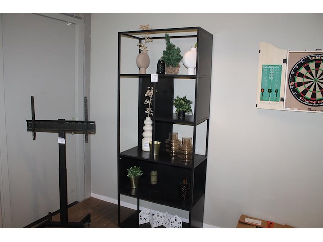 Vakkenkast met afmeting 86 x 44 x 212 cm. let op: exclusief inhoud. - afbeelding 1 van  3