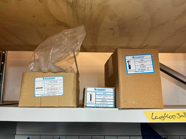 Vakkenkast met bouten, moeren & ringen (10x) - afbeelding 82 van  93