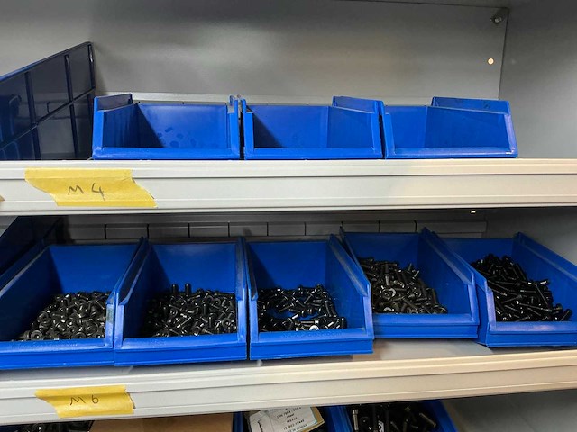 Vakkenkast met bouten, moeren & ringen (10x) - afbeelding 84 van  93