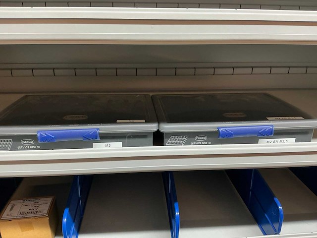 Vakkenkast met bouten, moeren & ringen (10x) - afbeelding 78 van  93