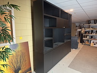 Vakkenkast, zwart - afbeelding 1 van  5