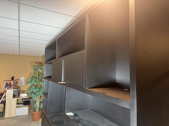 Vakkenkast, zwart - afbeelding 4 van  5