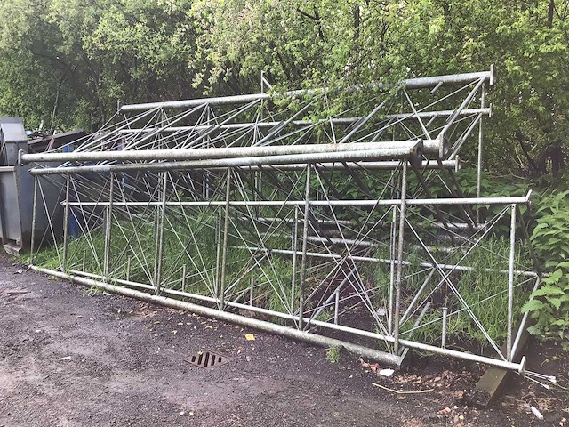 Vakwerkmast 24 meter hoog - afbeelding 2 van  9