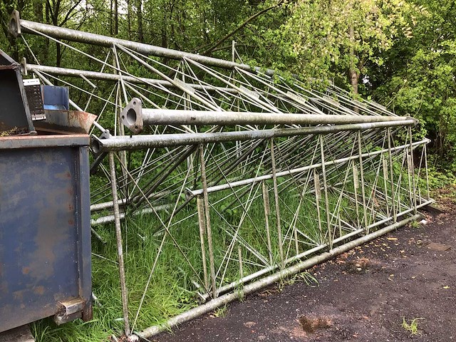 Vakwerkmast 24 meter hoog - afbeelding 3 van  9